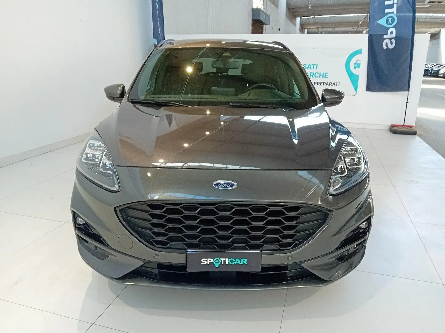 Ford Kuga 1.5 EcoBlue 120 CV aut. 2WD ST-Line X Gris - 2