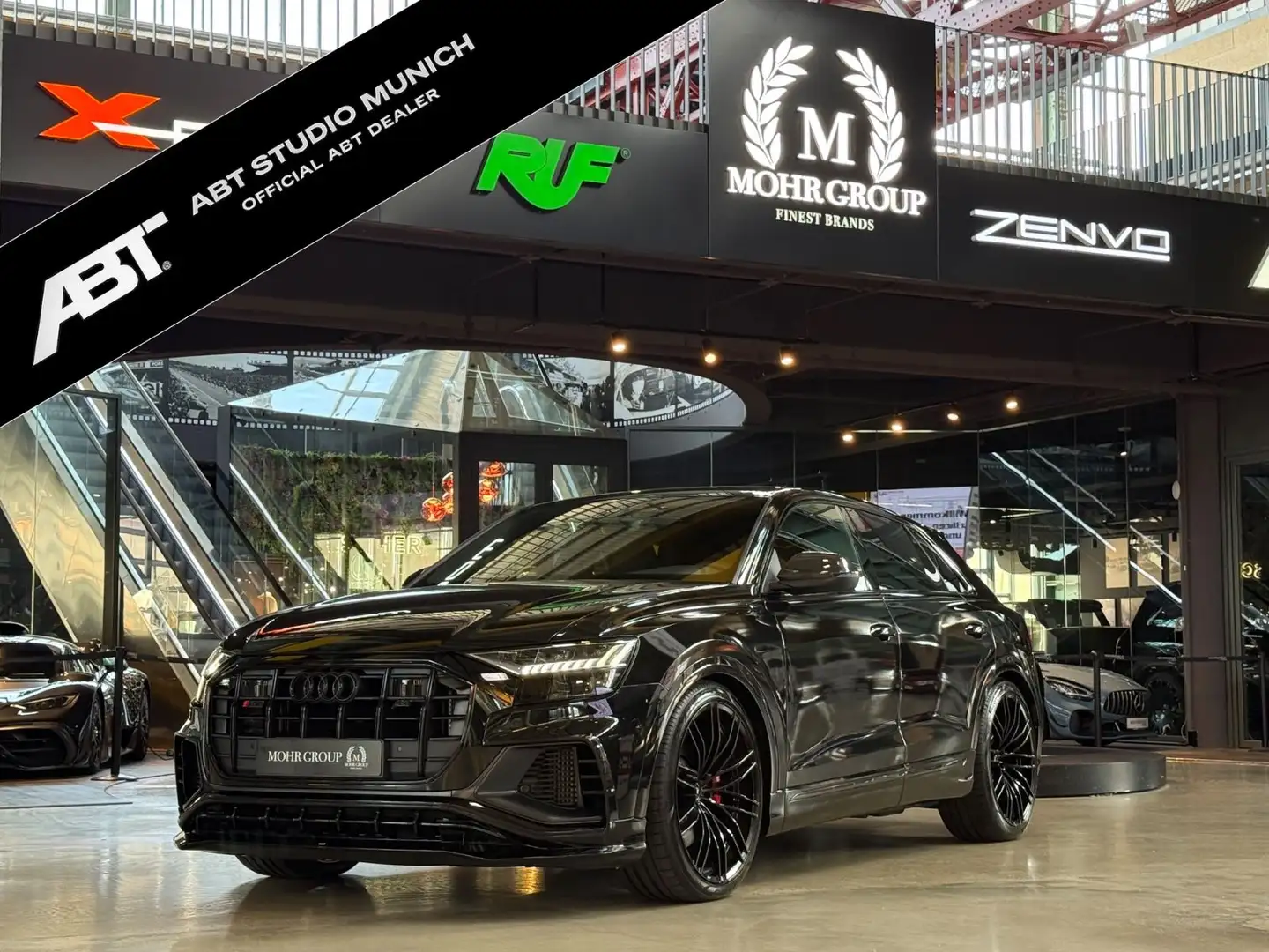 Audi SQ8 ABT SQ8 / 650 PS / 850 NM / CARBON / VAT DEDUCT. Schwarz - 1