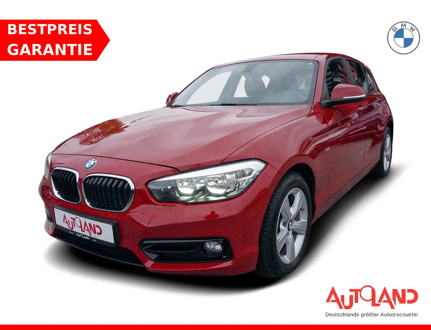 BMW 118 118i Edition Sport Line Shadow Sitzheizung PDC Rot - 1