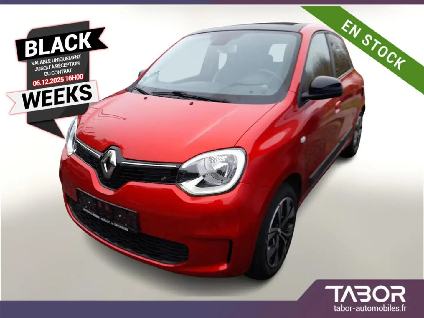 Renault Twingo 1.0 SCe 65 Zen Rouge - 1