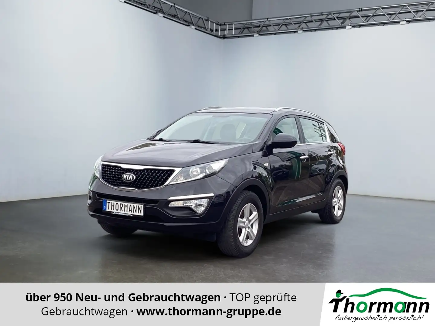 Kia Sportage Edition 7 1.6 GDI ISG Matrix 2xKlima LM Nero - 1