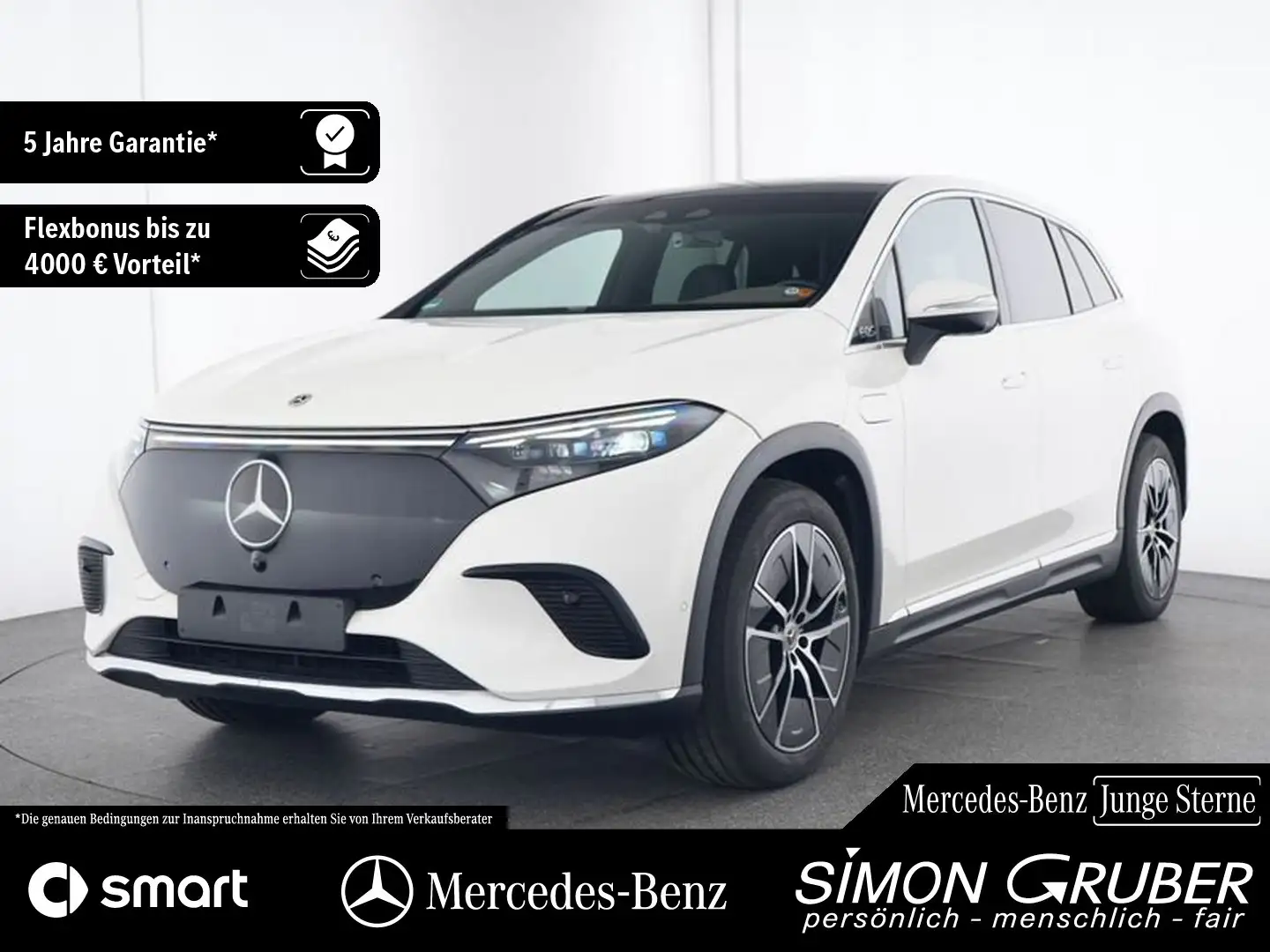 Mercedes-Benz EQS SUV EQS 450+ SUV El. Art Premium Hyper 7Sitze Mod 23 Білий - 1