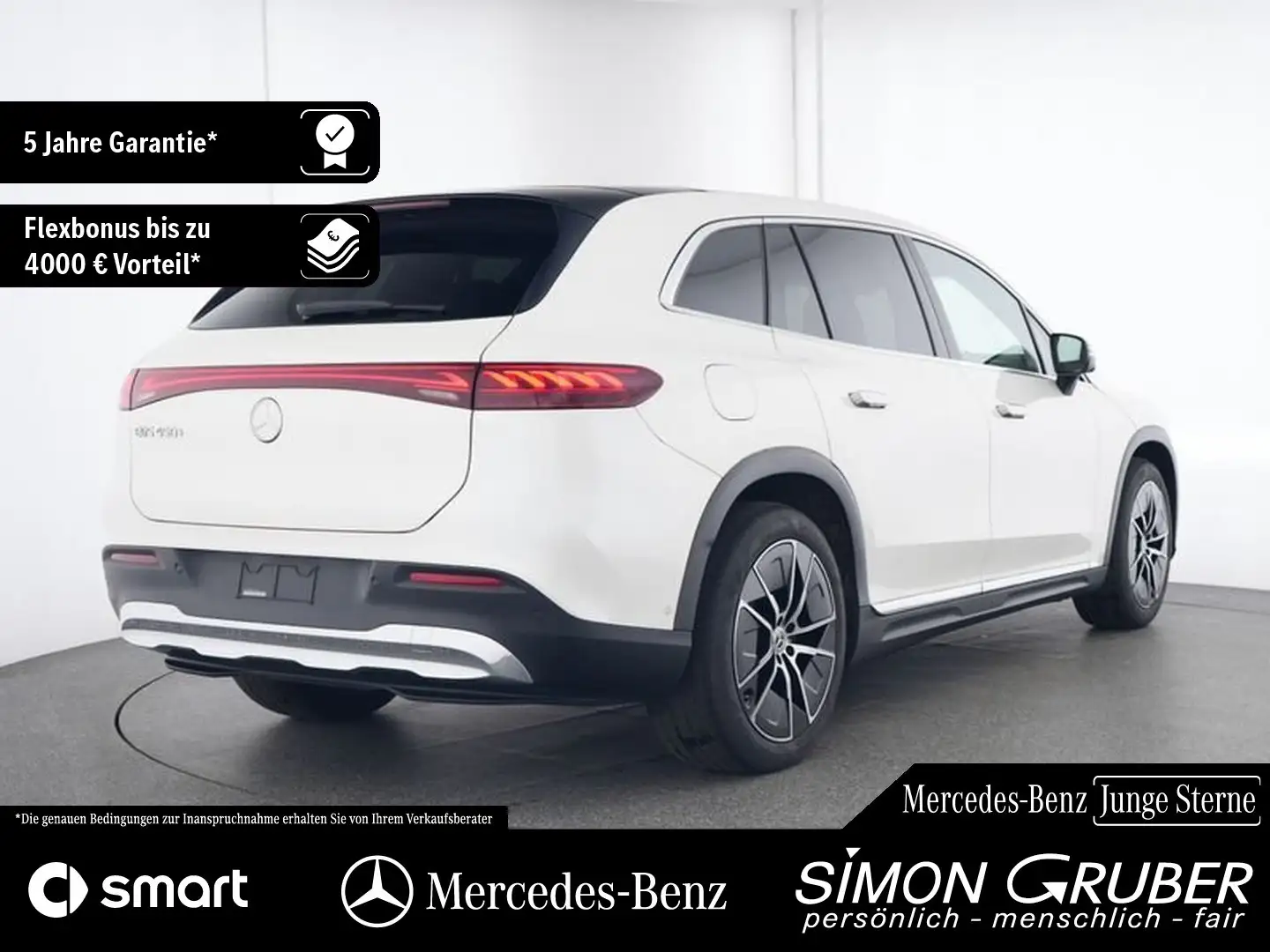 Mercedes-Benz EQS SUV EQS 450+ SUV El. Art Premium Hyper 7Sitze Mod 23 Білий - 2