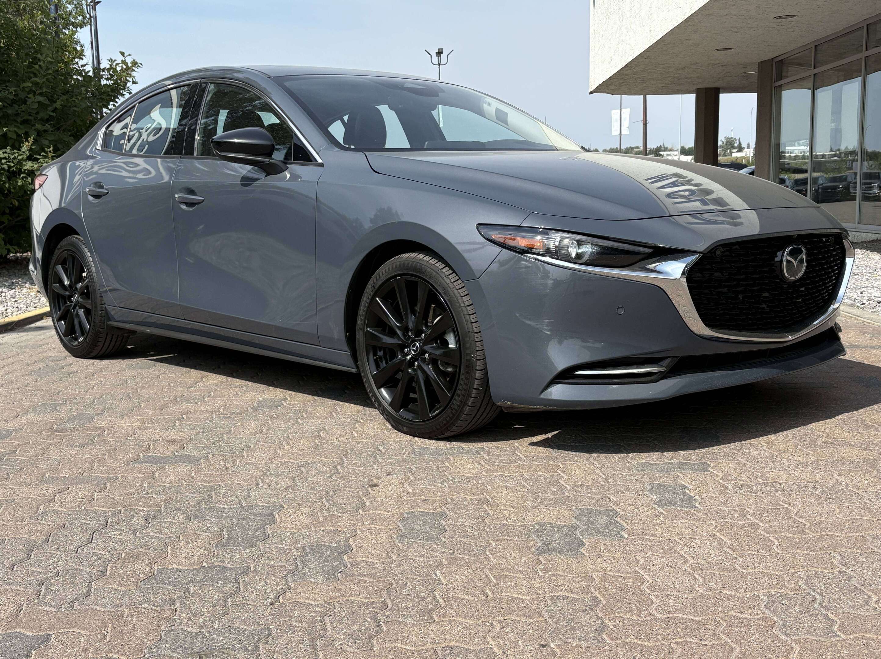 Gray 2024 Mazda MAZDA3 Sedan 6-Speed Automatic