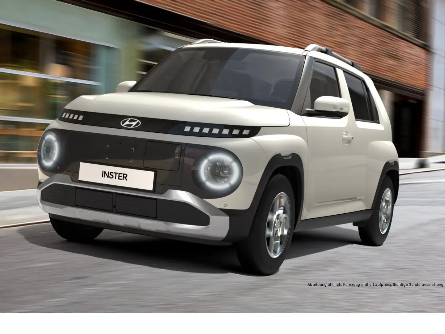 Hyundai Inster INSTER Elektro Trend 49 kWh Effizienz-Paket Blanc - 1