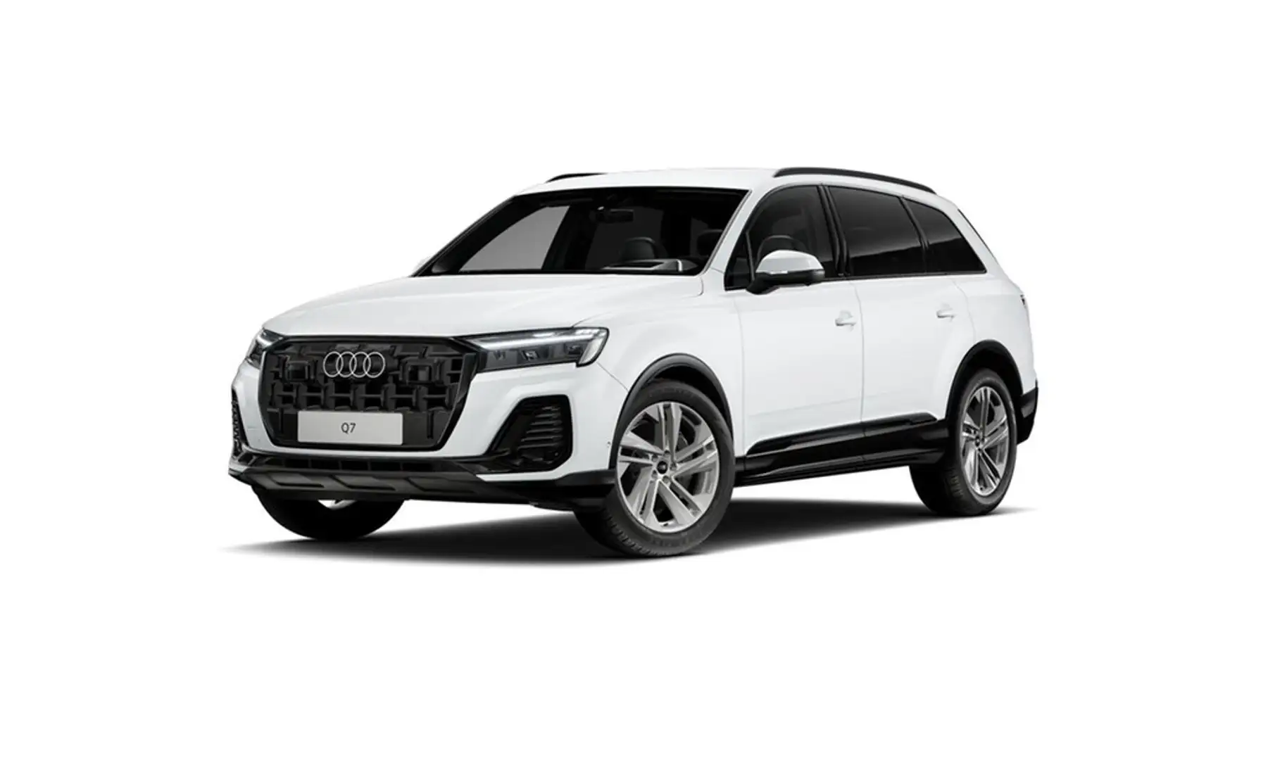 Audi Q7 45 TDI Q 20"|7 SITZER|360°|MATRIX|AHK|AKTION Weiß - 2