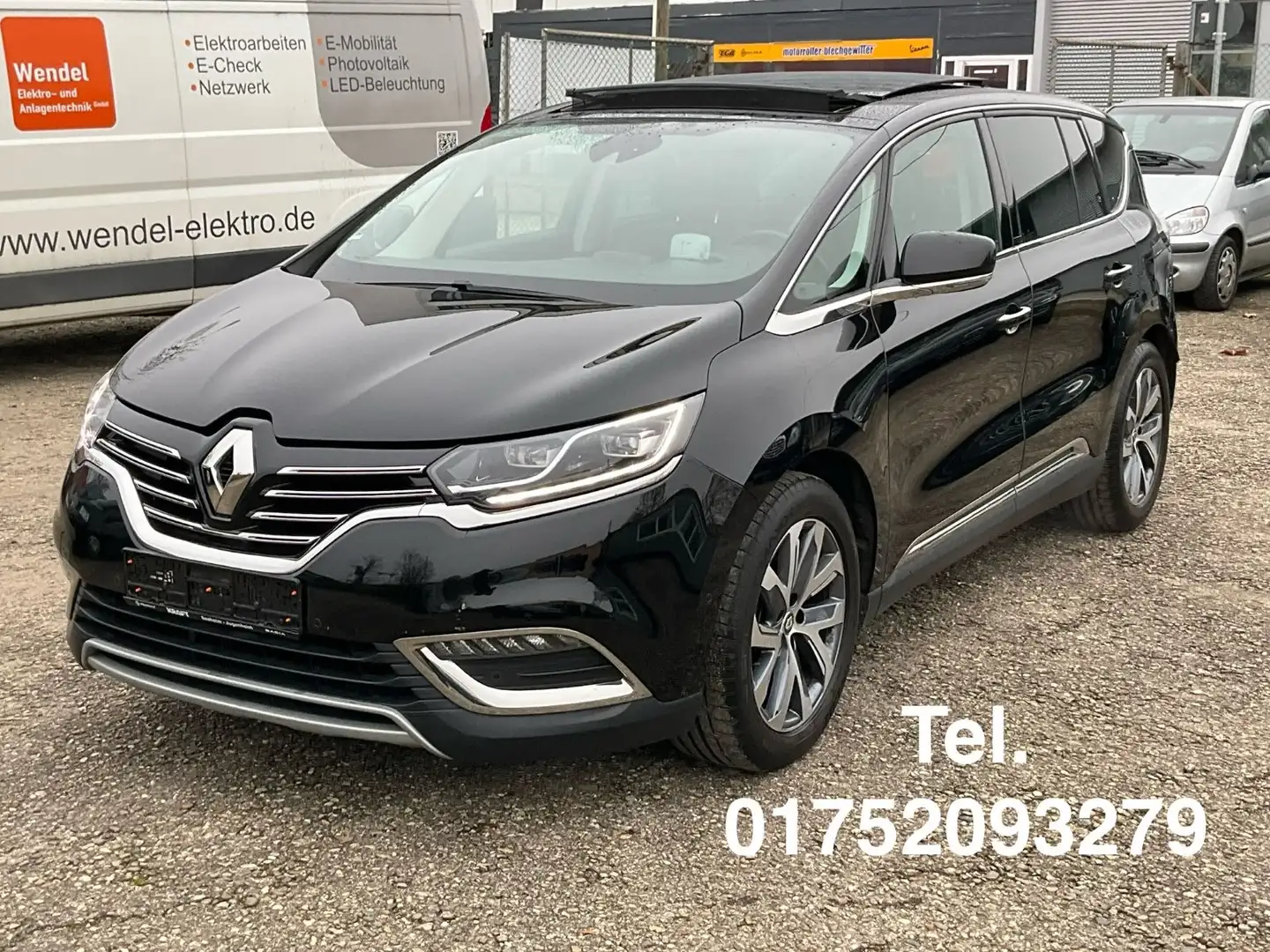 Renault Espace V Intens 4Control * Panaorama * 7 Sitze ! Noir - 1