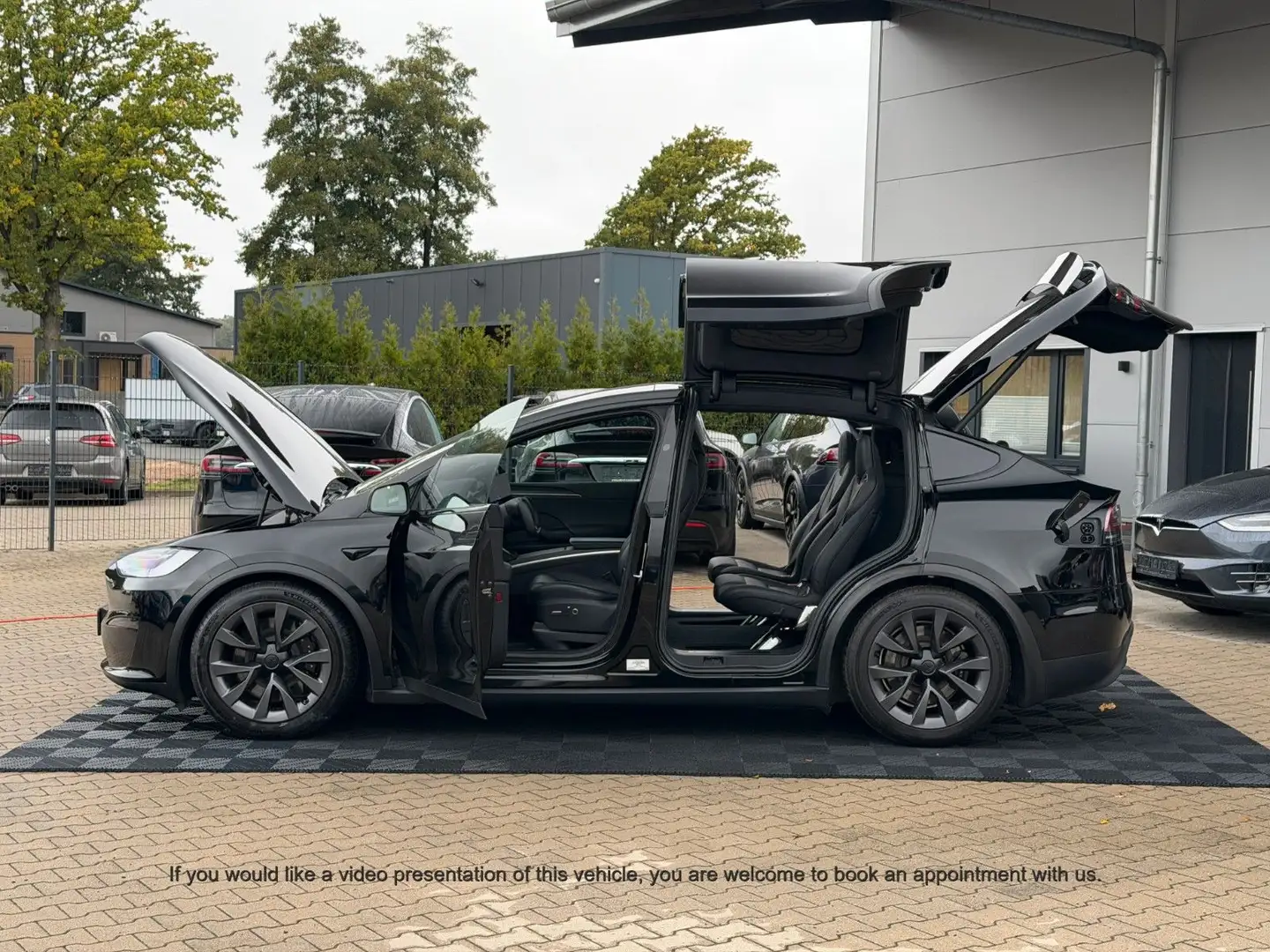 Tesla Model X MODEL X PALLADIUM| ENHANCED AP | 6SEATER | Schwarz - 2