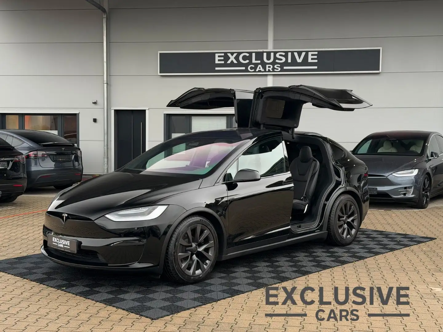 Tesla Model X MODEL X PALLADIUM| ENHANCED AP | 6SEATER | Schwarz - 1