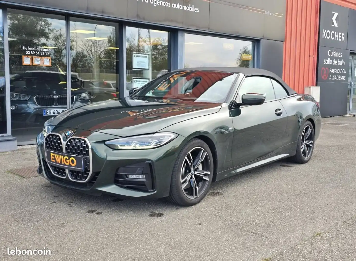 BMW 430 430dA 286ch M SPORT-IMMAT FRANCE Vert - 2
