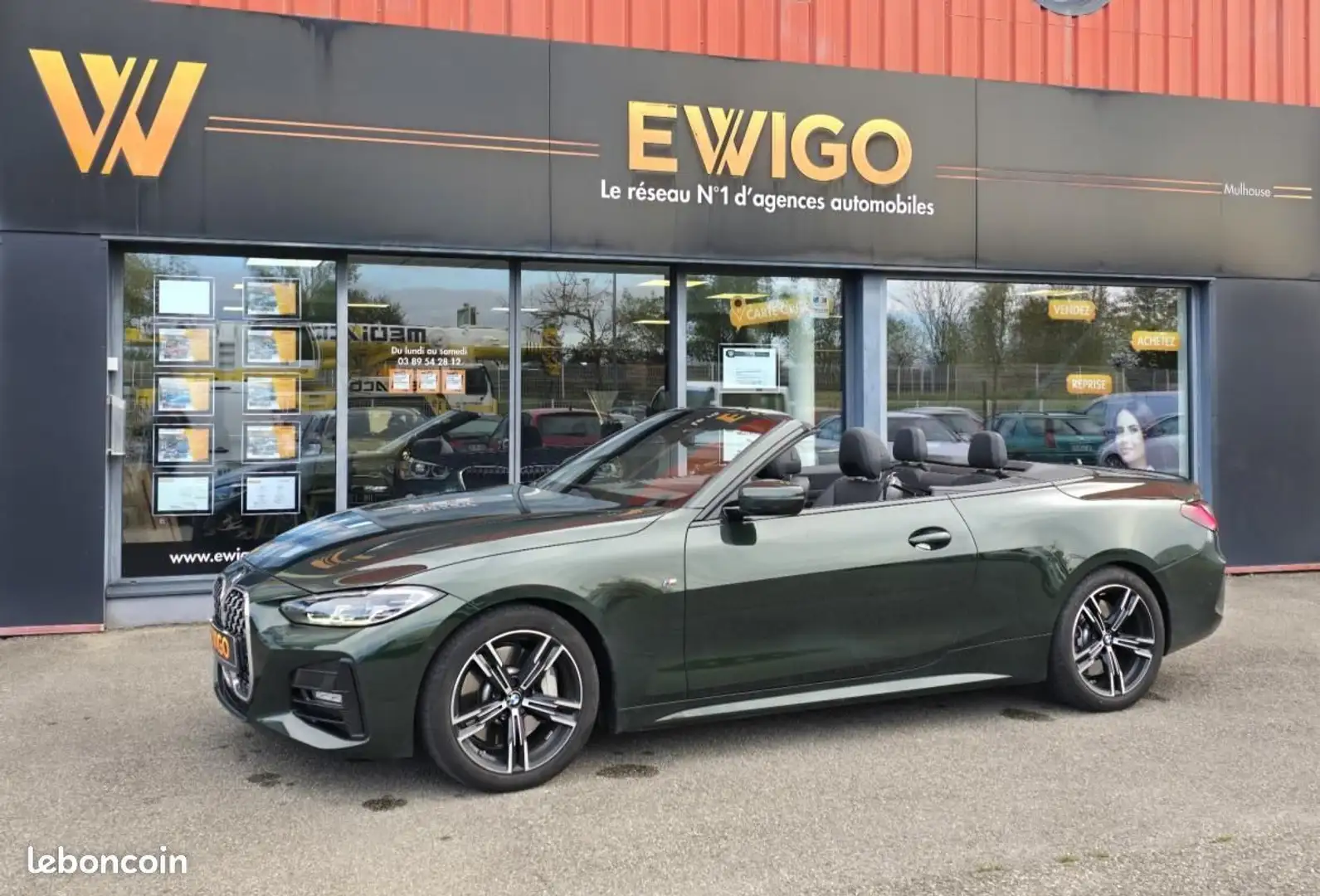 BMW 430 430dA 286ch M SPORT-IMMAT FRANCE Vert - 1