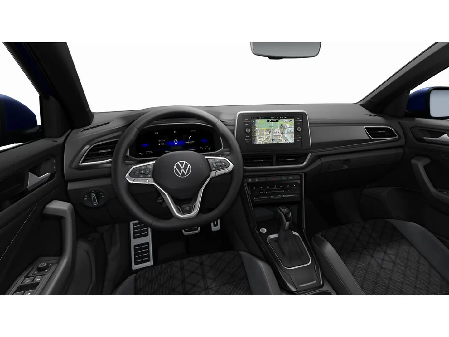Volkswagen T-Roc 1.5 TSI R-Line "Black Style" DSG,Navi,L Blau - 2