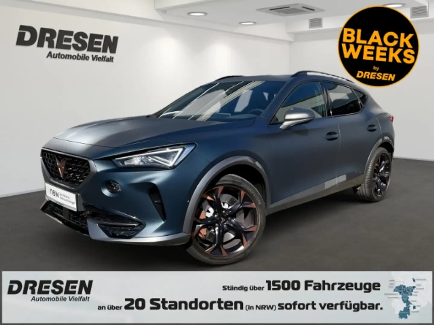 CUPRA Formentor VZ 2.0 TSI 4Drive DSG ANHÄNGERKUPPLUNG PANORAMASCH Blau - 1