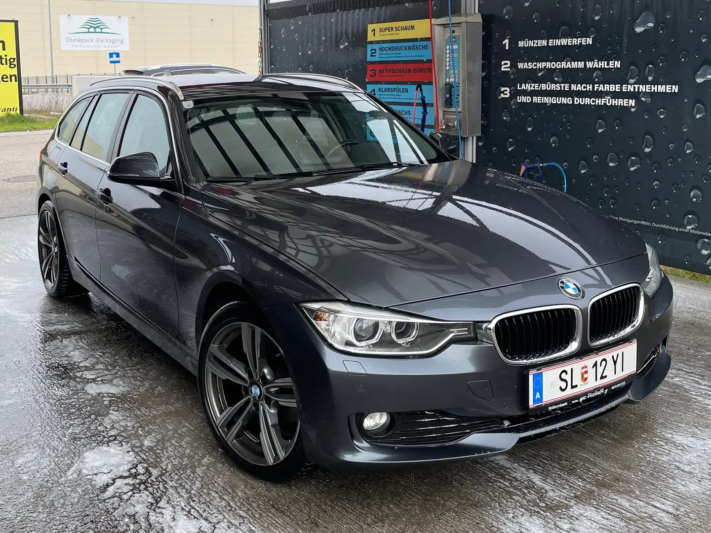 BMW 318 318d Touring Österreich-Paket Silber - 2
