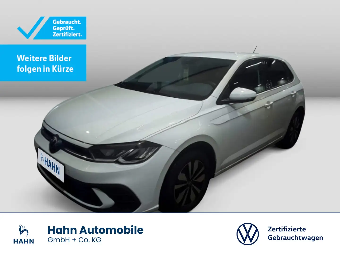 Volkswagen Polo 1.0TSI DSG Move ACC AHK Cam LED Navi Sitzhe Weiß - 1