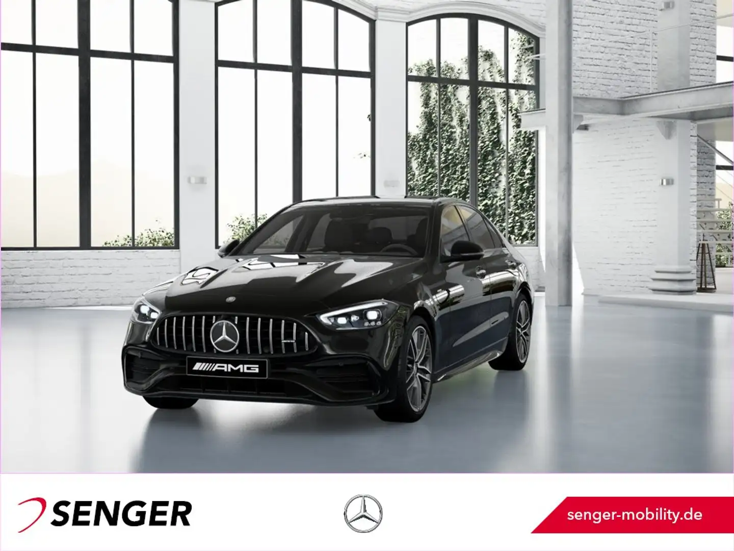 Mercedes-Benz C 43 AMG Premium-Plus Dynamic Night Drivers-Pack Noir - 1