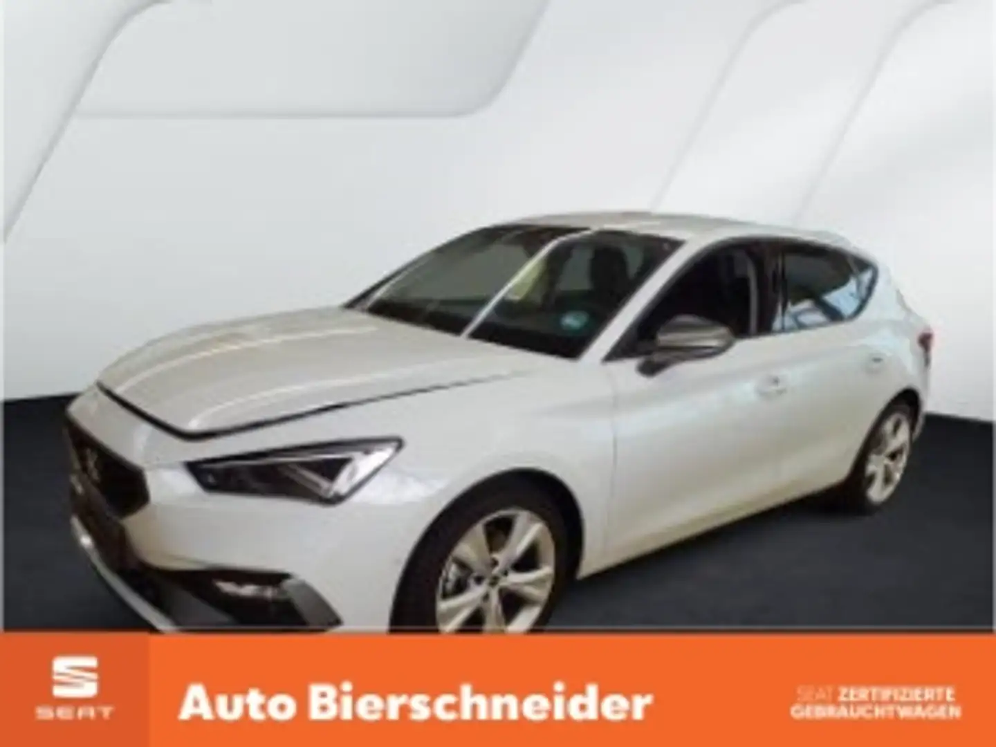 SEAT Leon 1.5 eTSI DSG FR Matrix LED Navi FaPa XL Kessy WP Weiß - 1