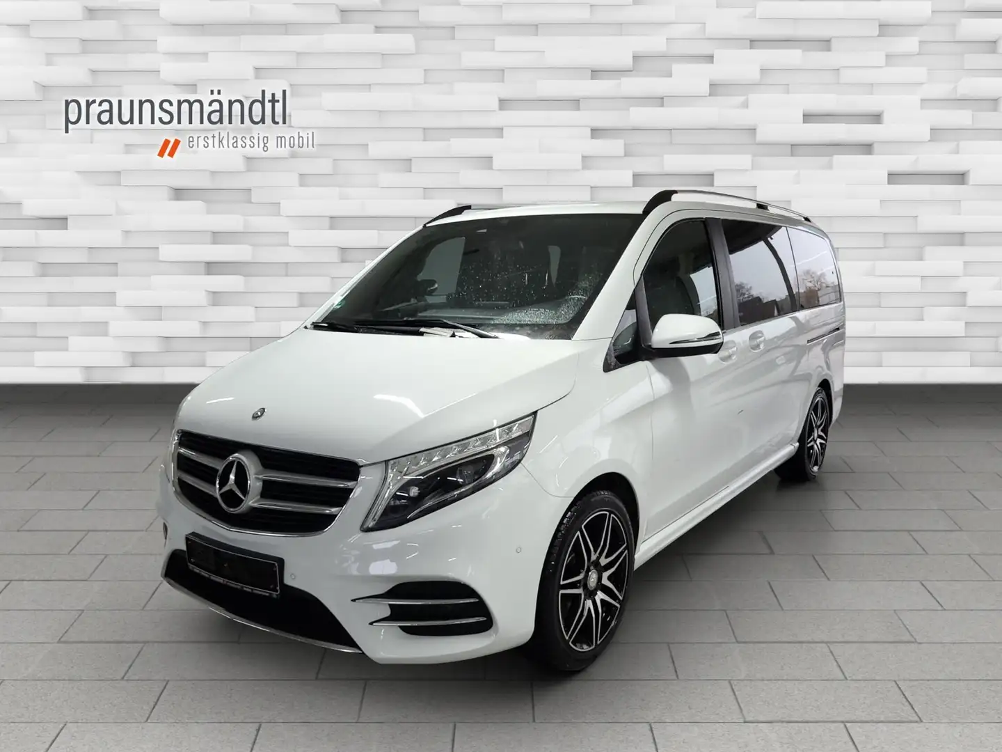 Mercedes-Benz V 250 d Edition lang AMG LED NAVI AHK SHZ KLIMA Weiß - 1