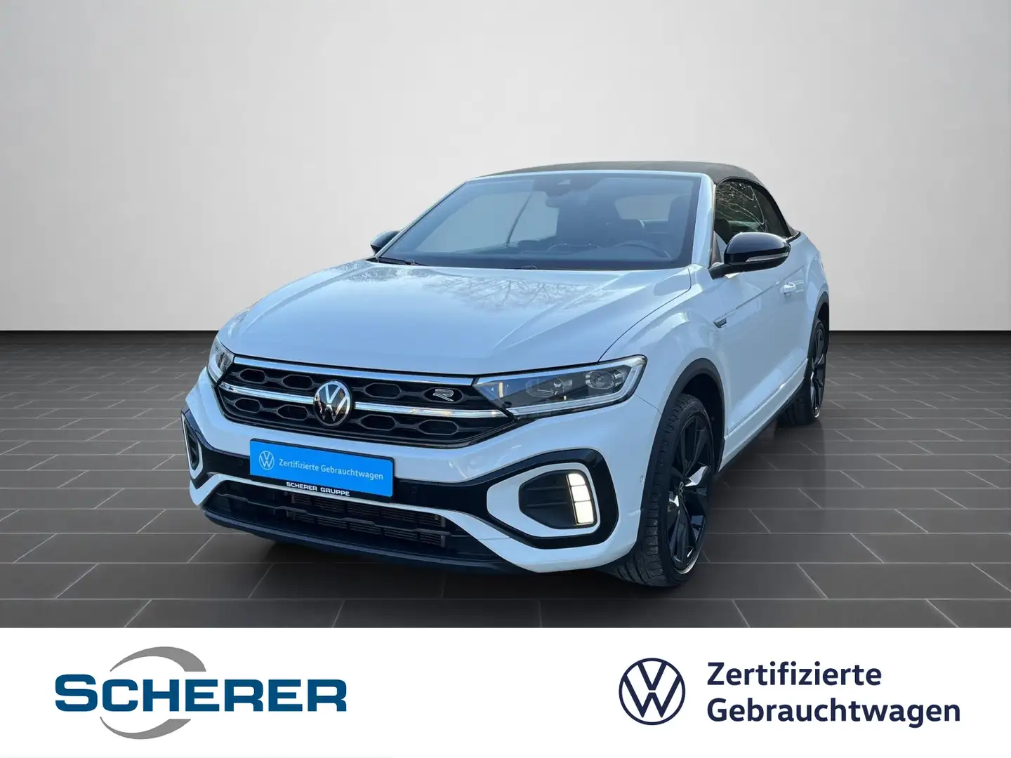 Volkswagen T-Roc 1.5 TSI, DSG, NAVI, SHZ, RFK, BE Weiß - 1