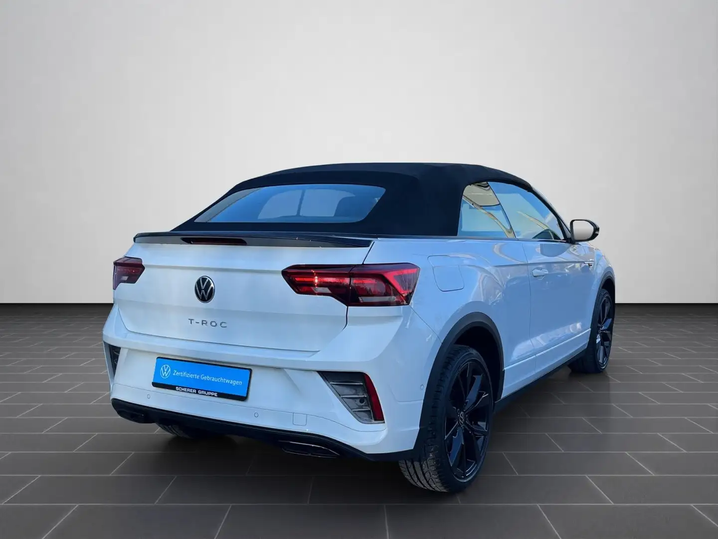 Volkswagen T-Roc 1.5 TSI, DSG, NAVI, SHZ, RFK, BE Weiß - 2