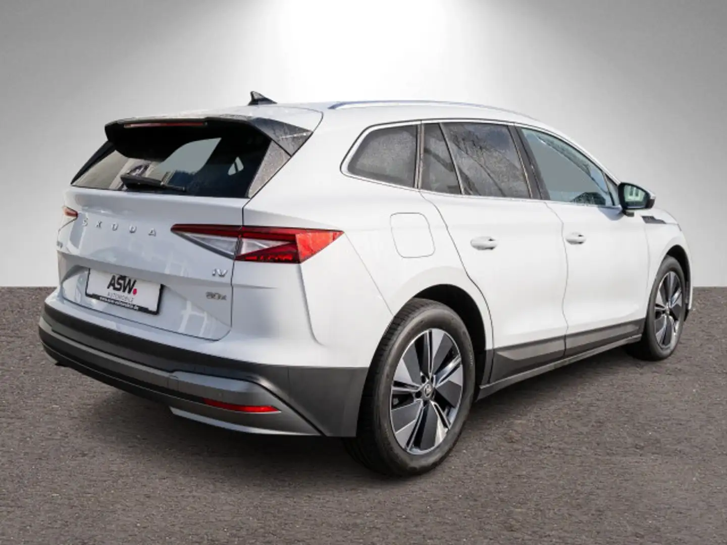Skoda Enyaq iV 80x LED Navi RFK Wärmepumpe ACC SHZ AHK Blanc - 2