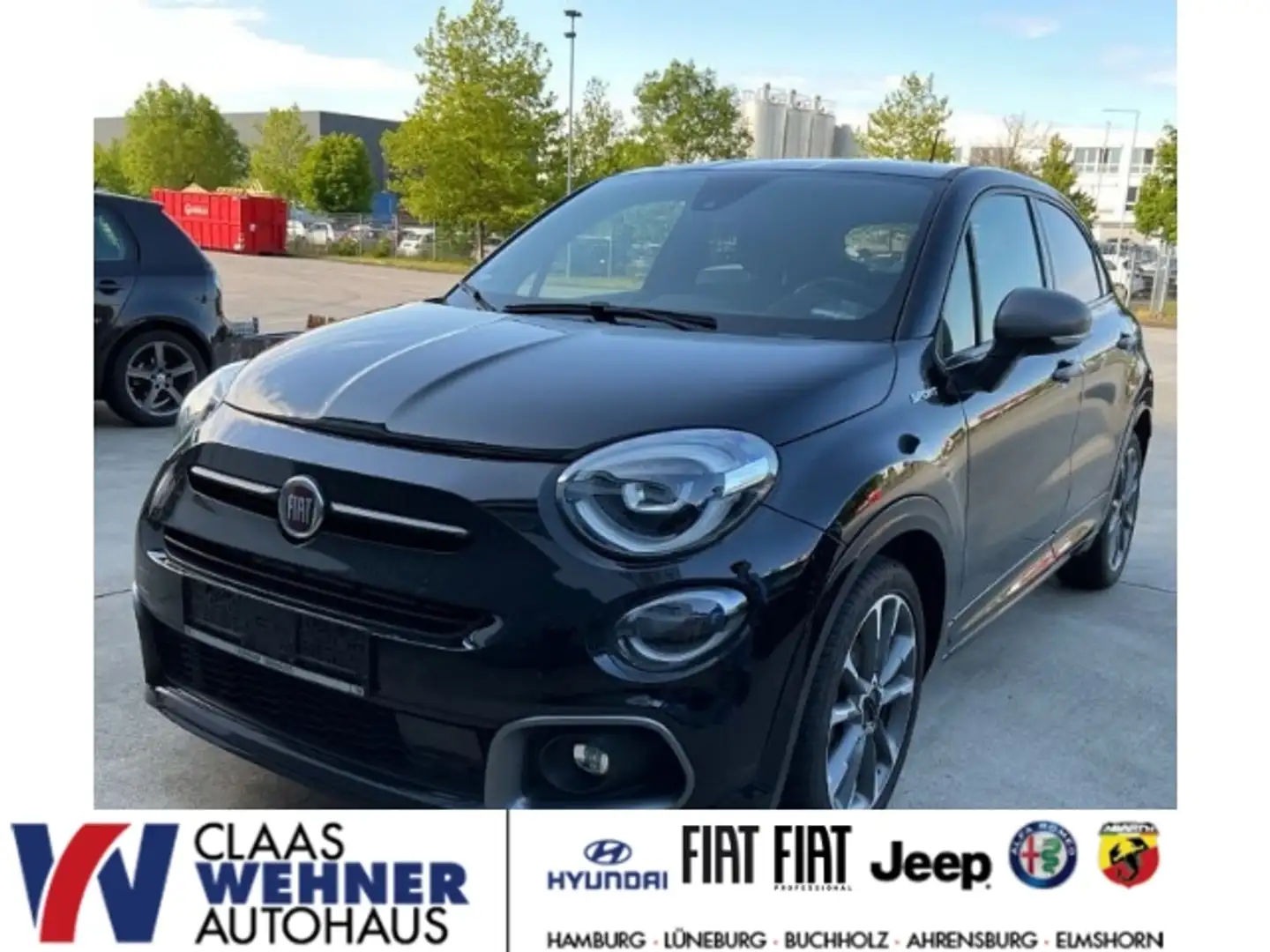 Fiat 500X Sport 1.0 GSE EU6d-T FireFly Schwarz - 1