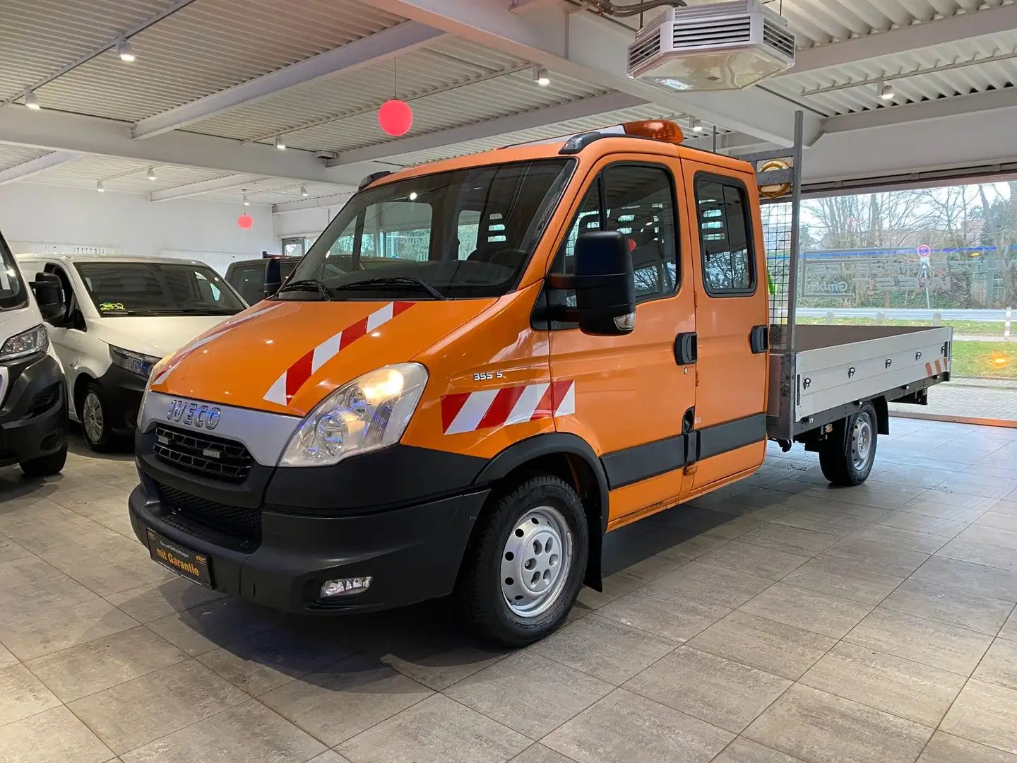 Iveco Daily 35s15 DoKa Maxi Pritsche *AHK 3500Kg* Orange - 2