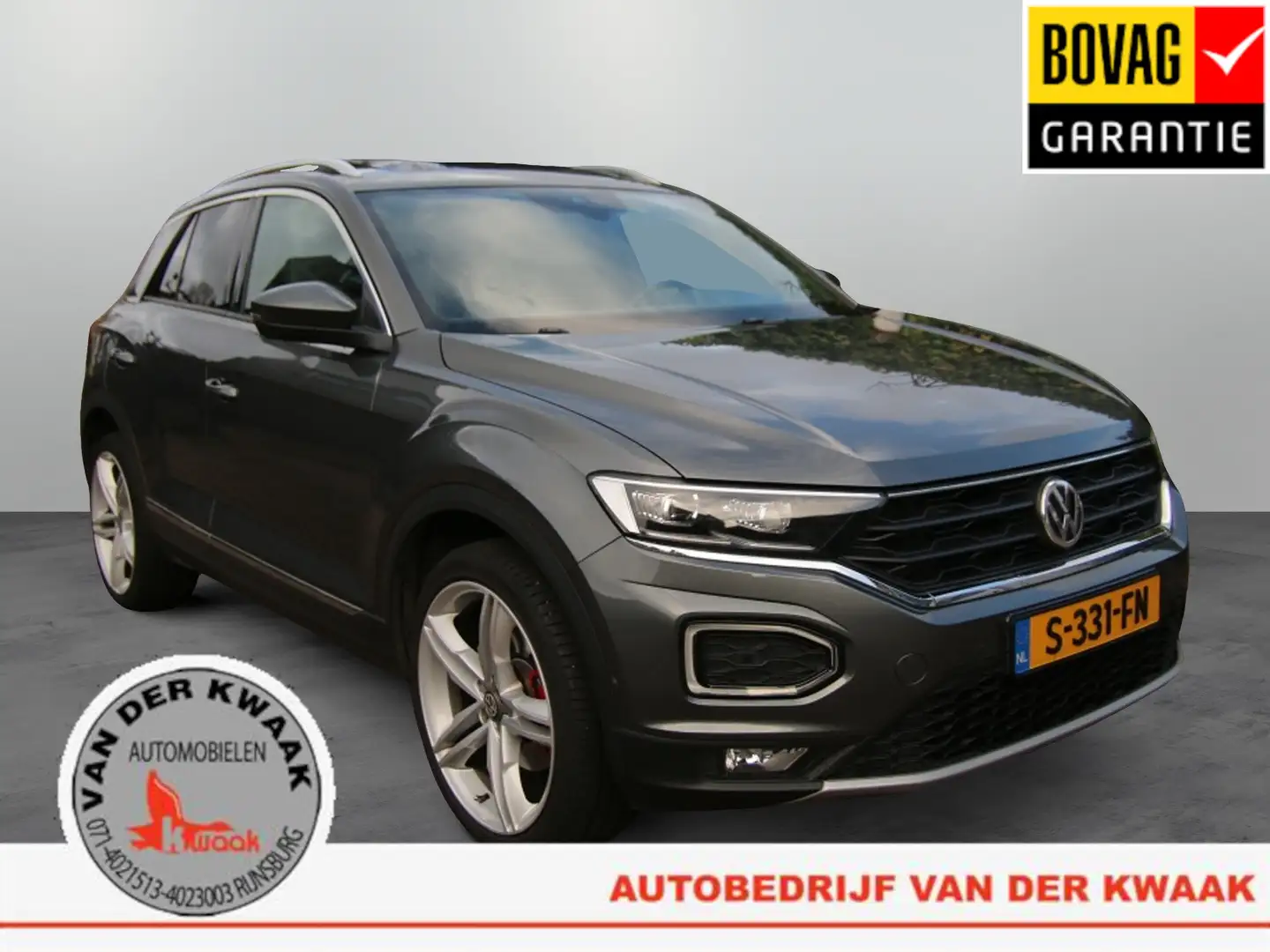 Volkswagen T-Roc 2.0 TSI 4Motion Sp. | Apple carplay | Set Winterwi Grijs - 1