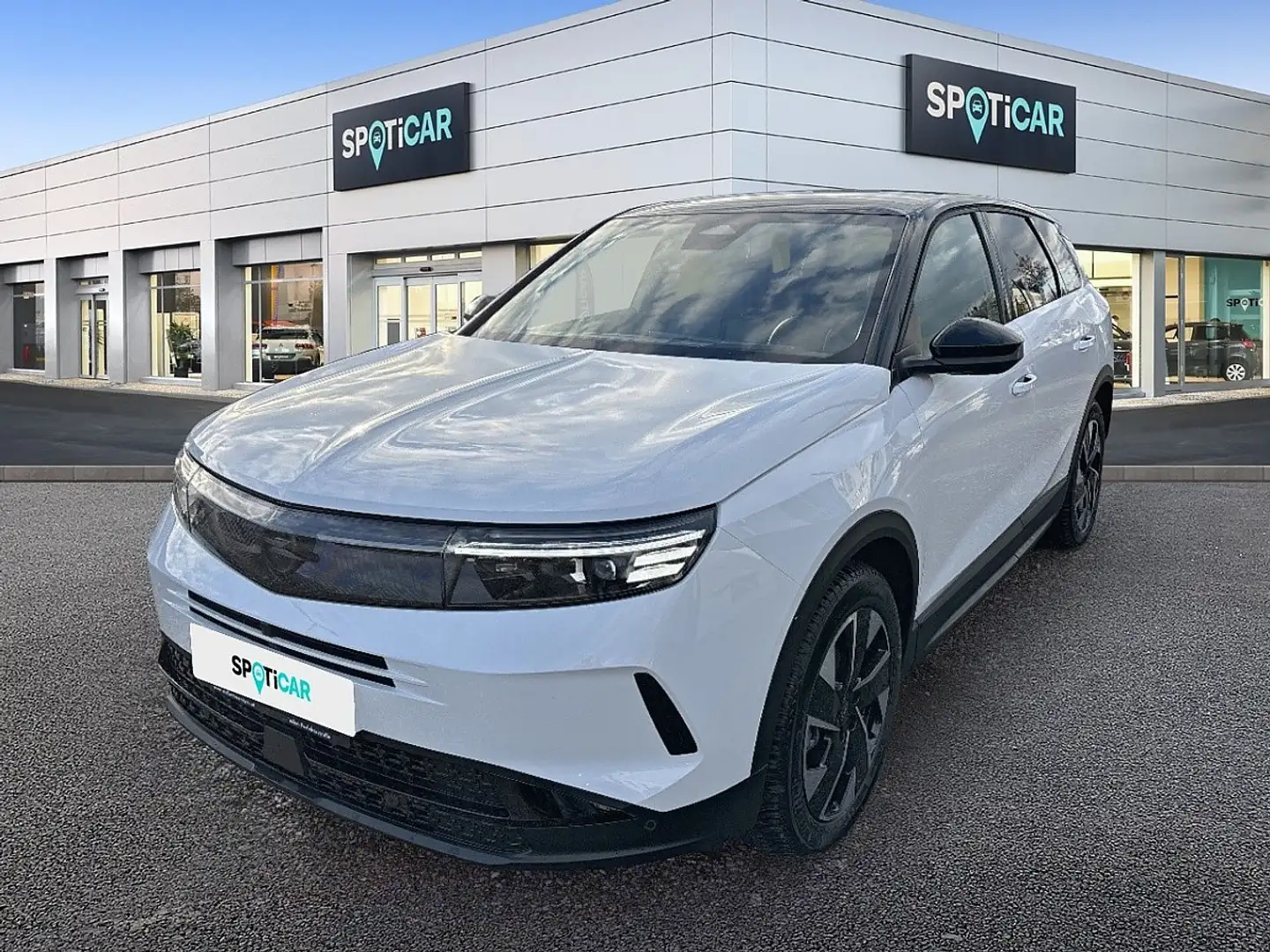 Opel Grandland 1.2 MHEV GS Aut. Weiß - 1