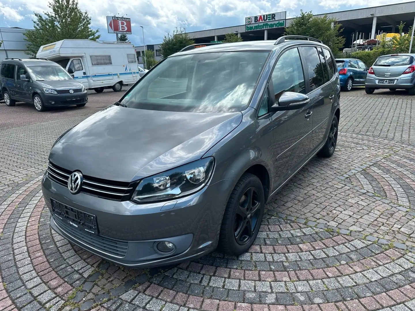 Volkswagen Touran Comfortline Navi,SHZ,Tempomat,PDC Gris - 1