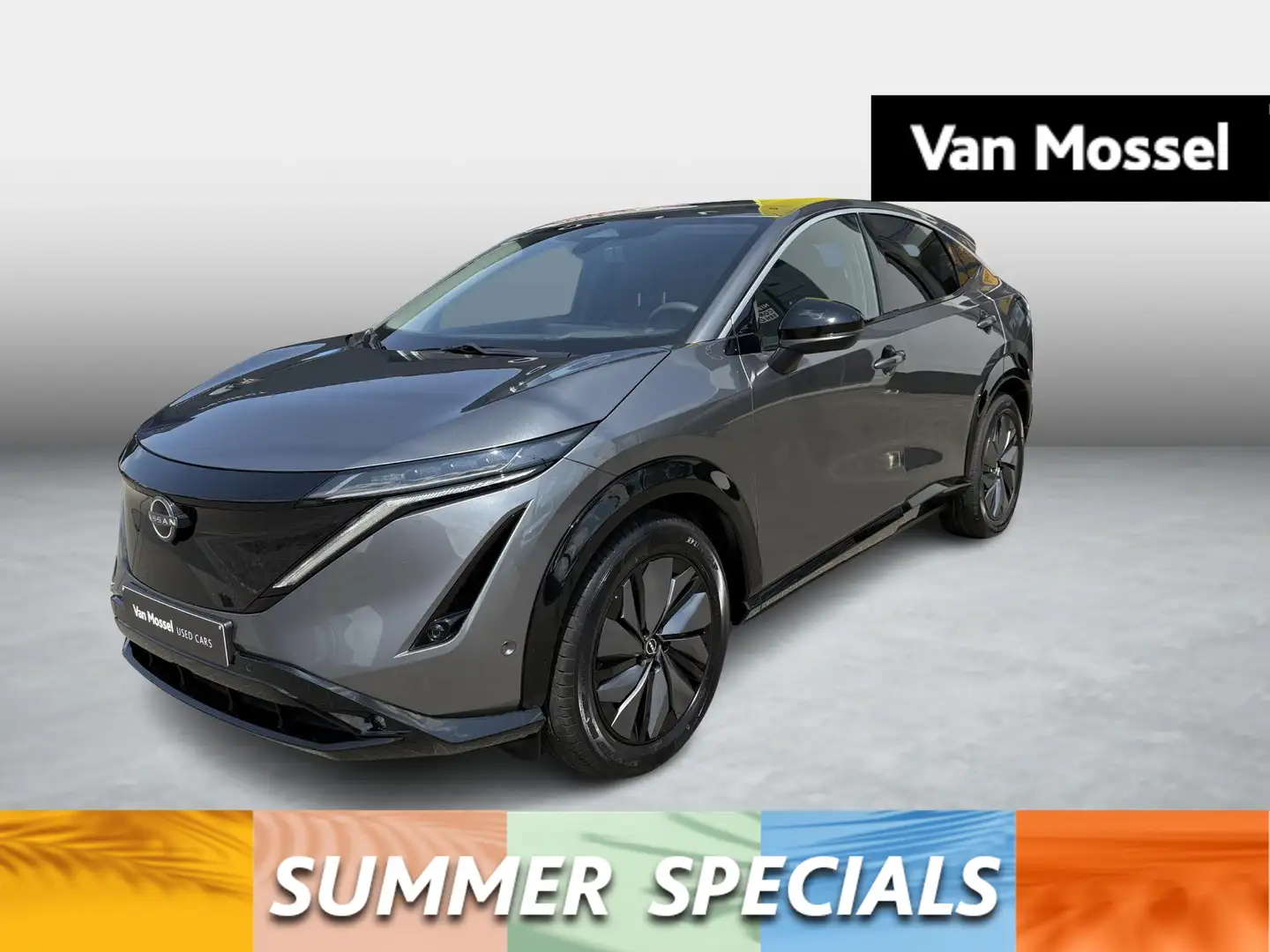 Nissan Ariya 87 kWh Evolve Grijs - 1