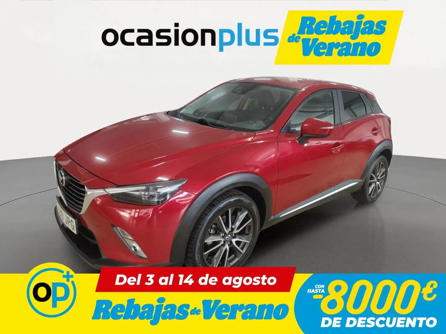 Mazda CX-3 1.5D Luxury 2WD Rojo - 1
