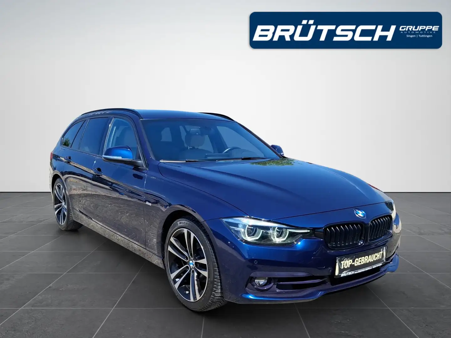 BMW 320 i Touring Sport Line Shadow KLIMA / LED / NAVI / S Blue - 2