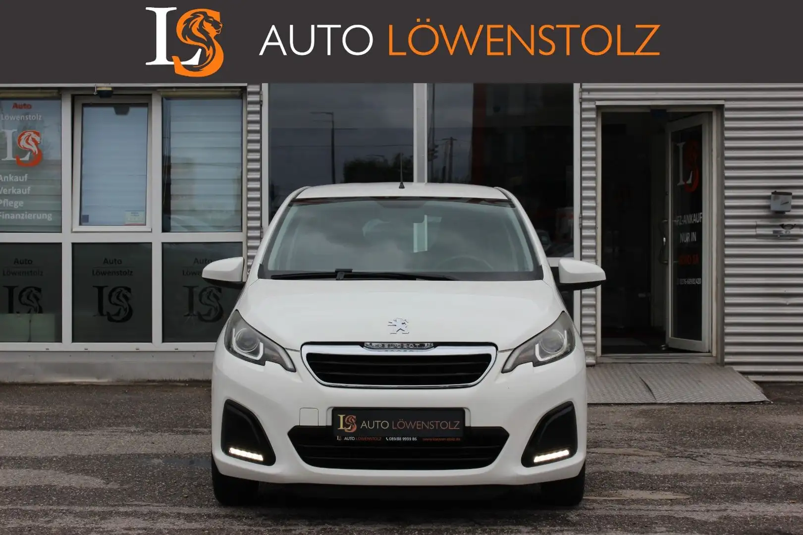 Peugeot 108 Pure Tech Active | Klima | SHZ | Euro6 Bianco - 2