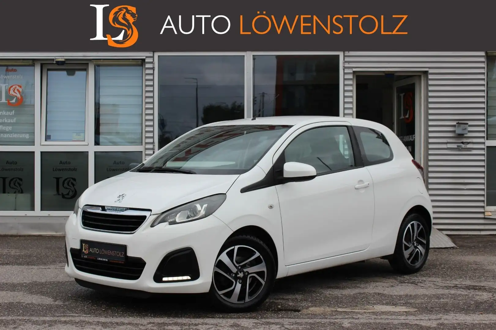 Peugeot 108 Pure Tech Active | Klima | SHZ | Euro6 Bianco - 1