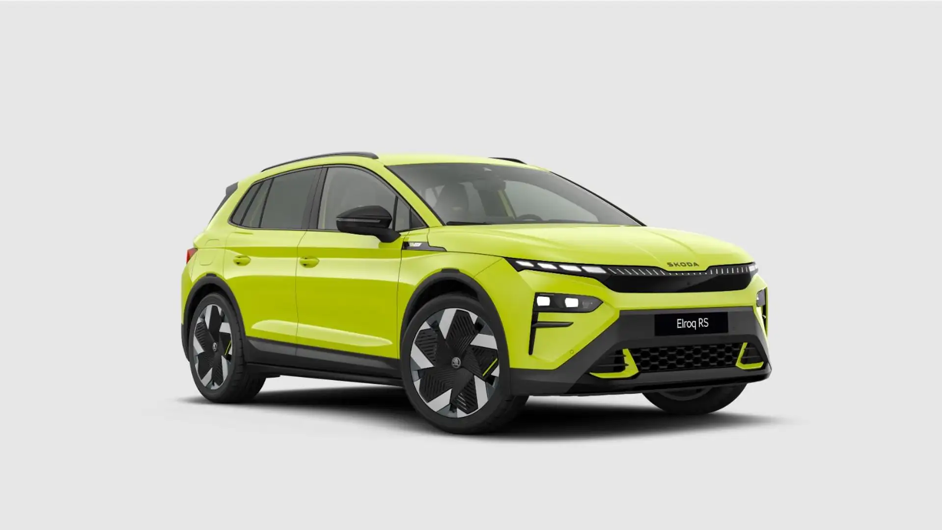 Skoda Elroq RS 84 kWh 340 PK Groen - 1