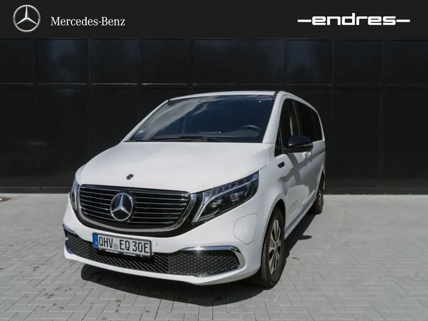 Mercedes-Benz EQV 300 300 L EQ DESIGN+BURMESTER+KAMERA+LED+AMG Bílá - 1