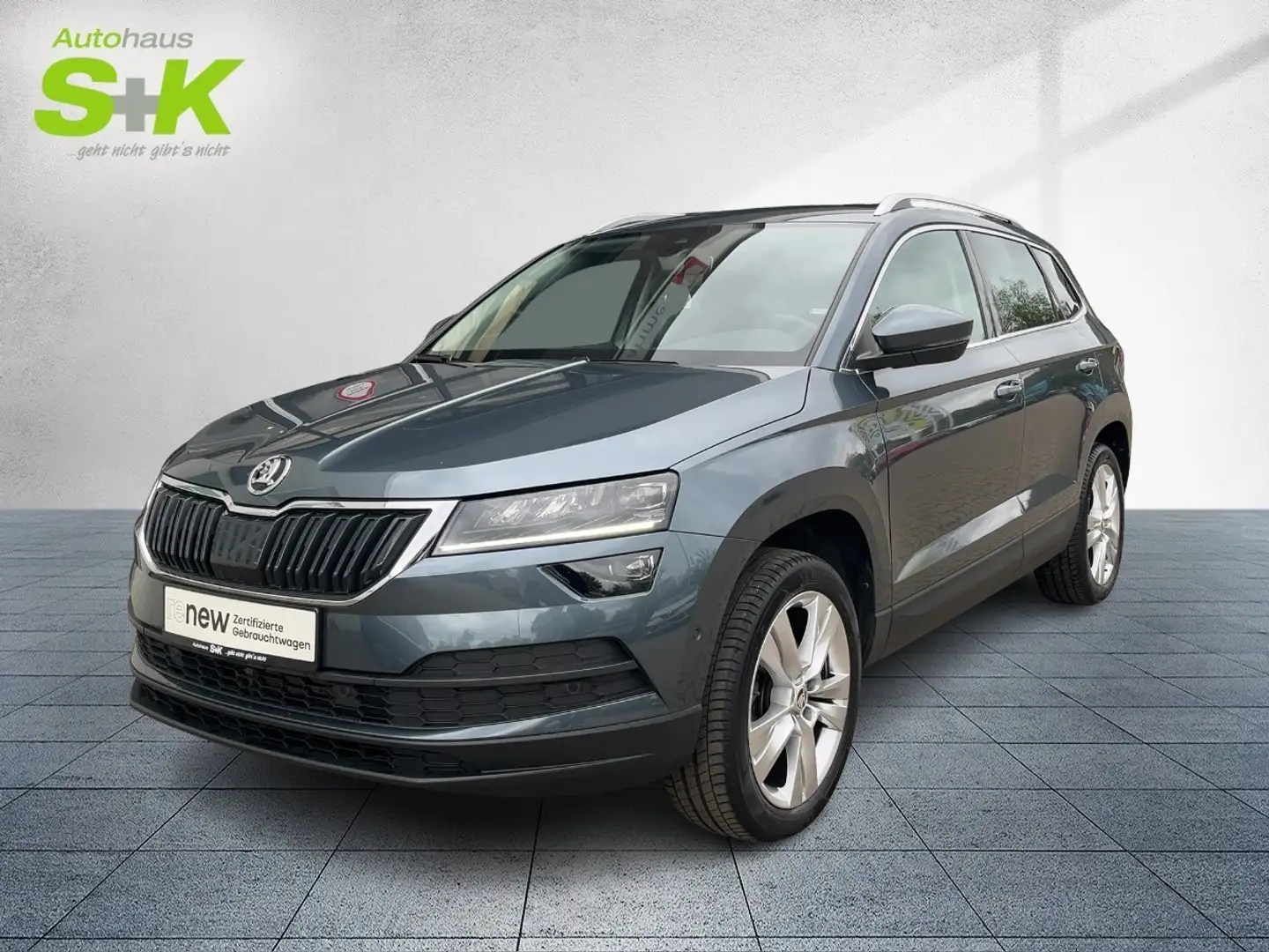Skoda Karoq 1.5 TSI DSG Style+NAVI+SHZG+KAMERA+CARPLAY+LED+ Grey - 1