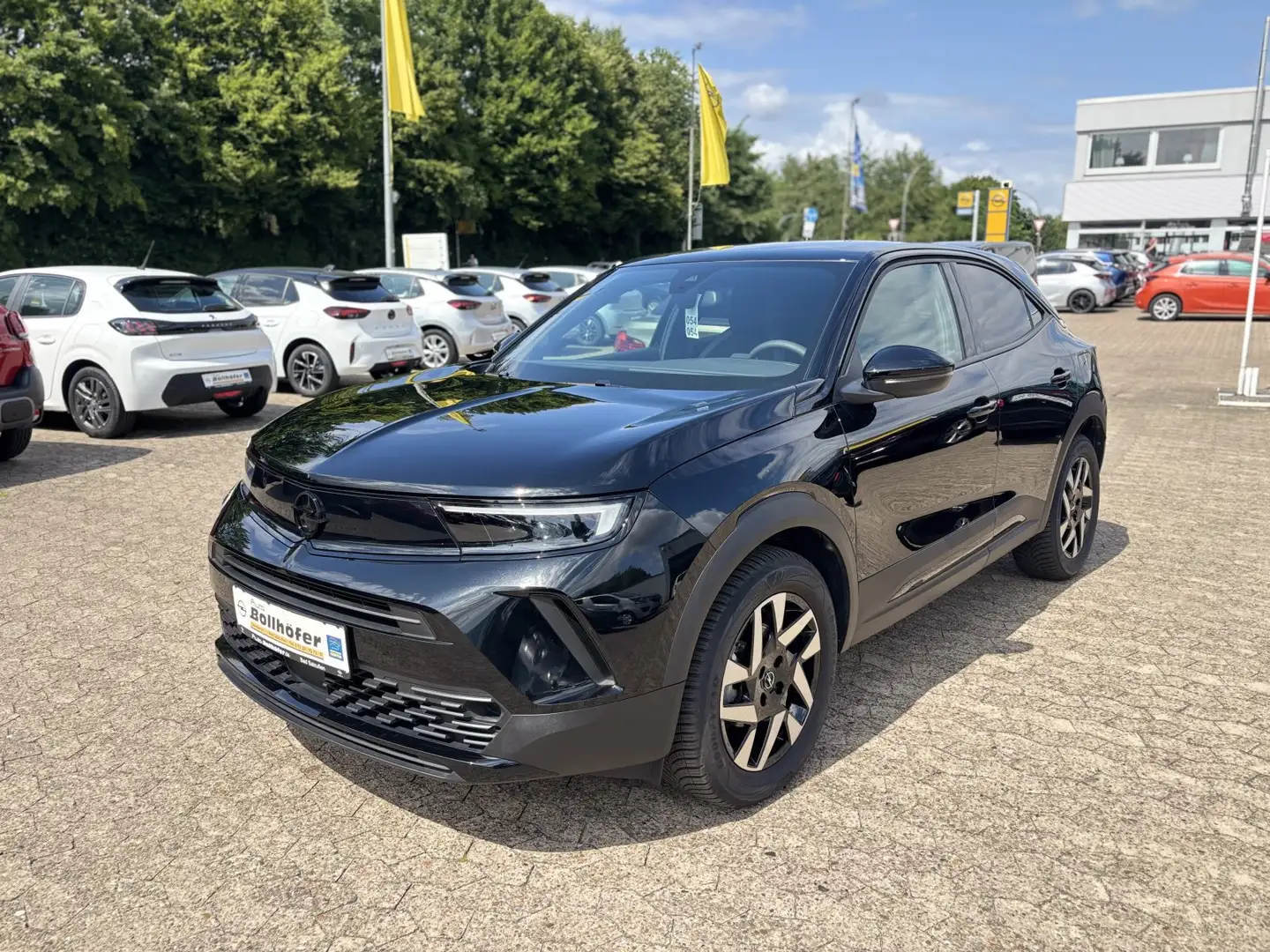 Opel Mokka 1.2 GS PDC+CAM/NAVI/KLIMA AT/LED/XL-Display Schwarz - 1