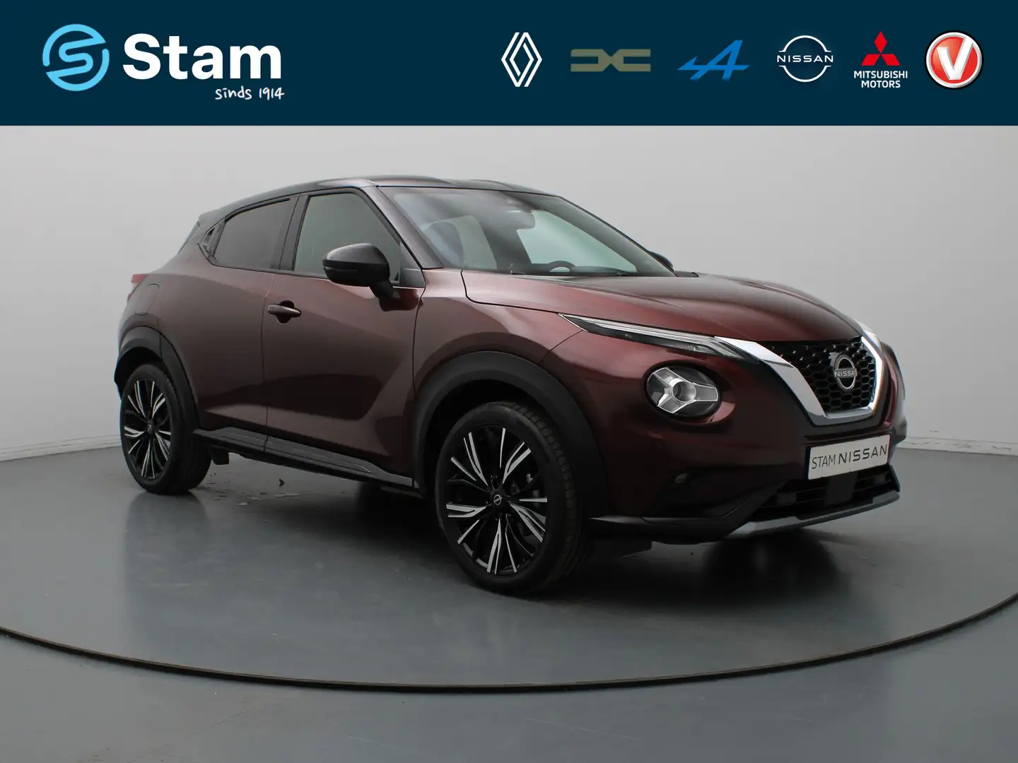 Nissan Juke 1.0 DIG-T N-Design Climate control | Navig | Rondo Rouge - 1
