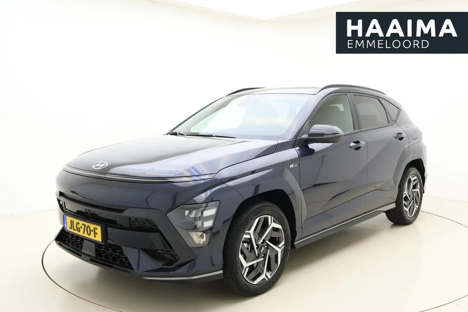 Hyundai KONA 1.6 GDI HEV N Line Hybride automaat | navigatie | Blau - 1