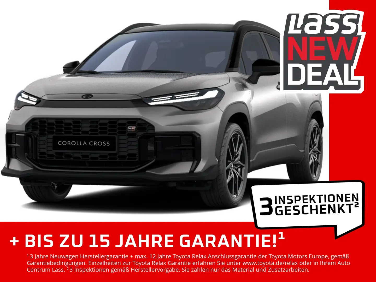 Toyota Corolla Cross 2.0 GR Sport *Neues Modell* Silber - 1