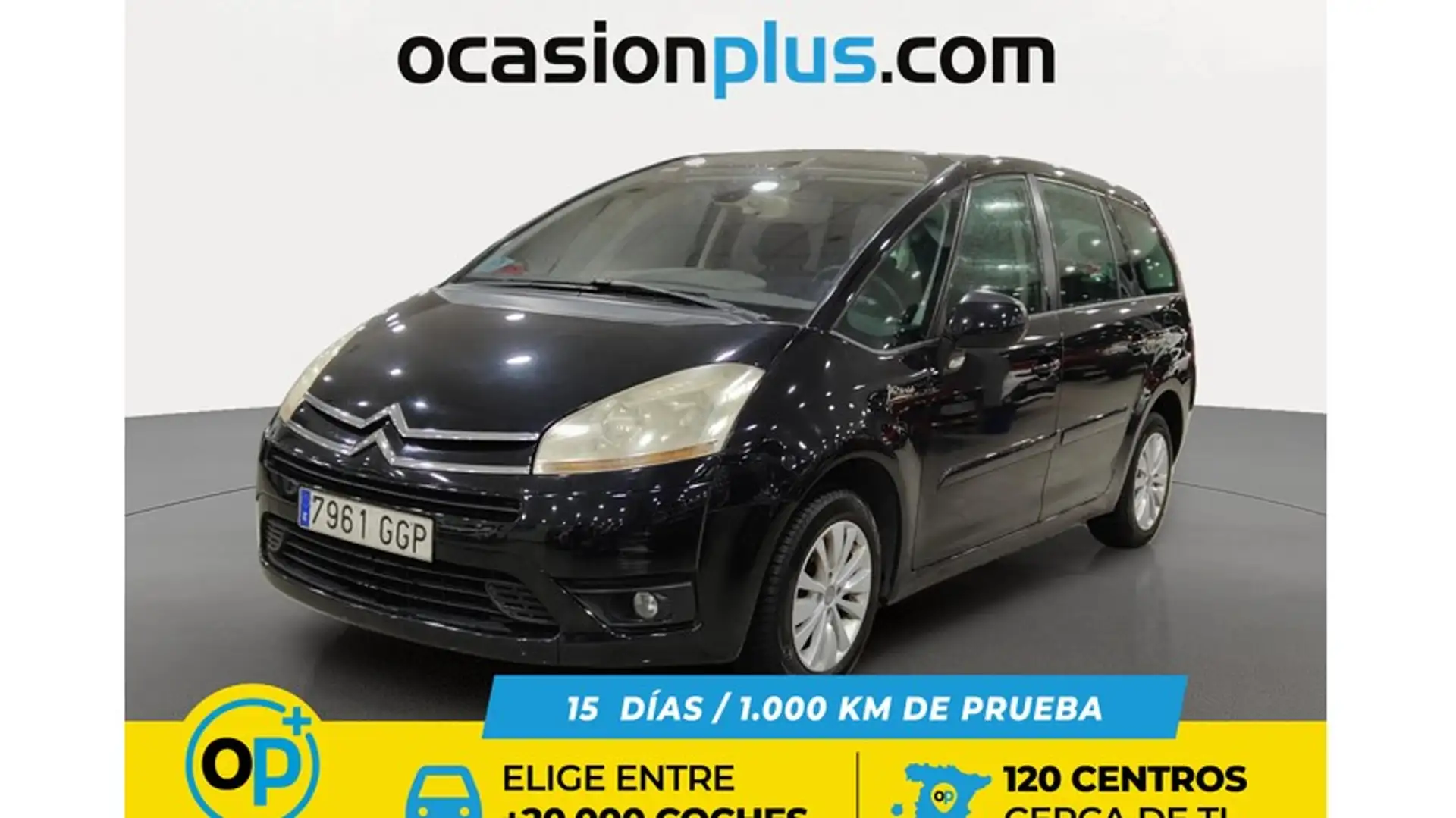 Citroen C4 Grand Picasso 1.8i SX Schwarz - 1