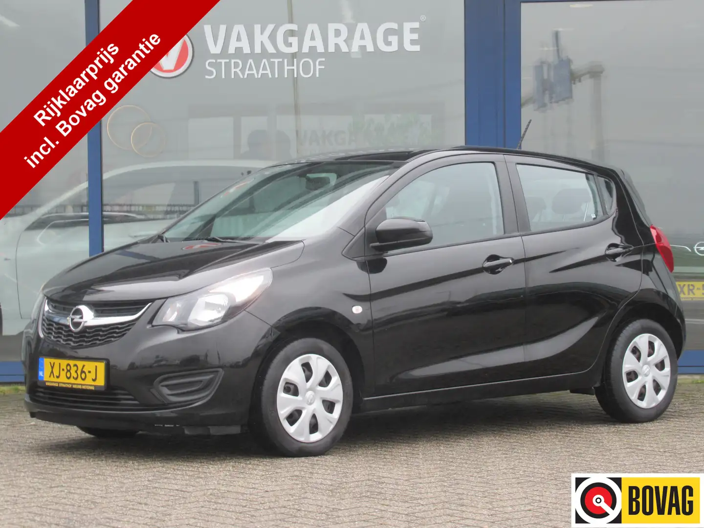Opel Karl 1.0 ecoFLEX Edition 5-Drs, Airco / Cruise control Zwart - 1
