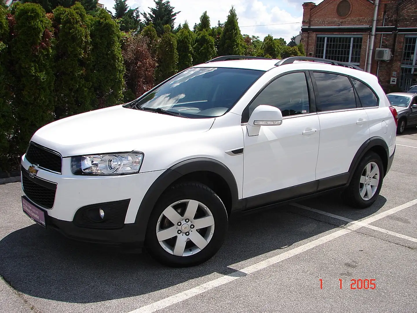 Chevrolet Captiva LTZ 2,2 4WD DPF Weiß - 1