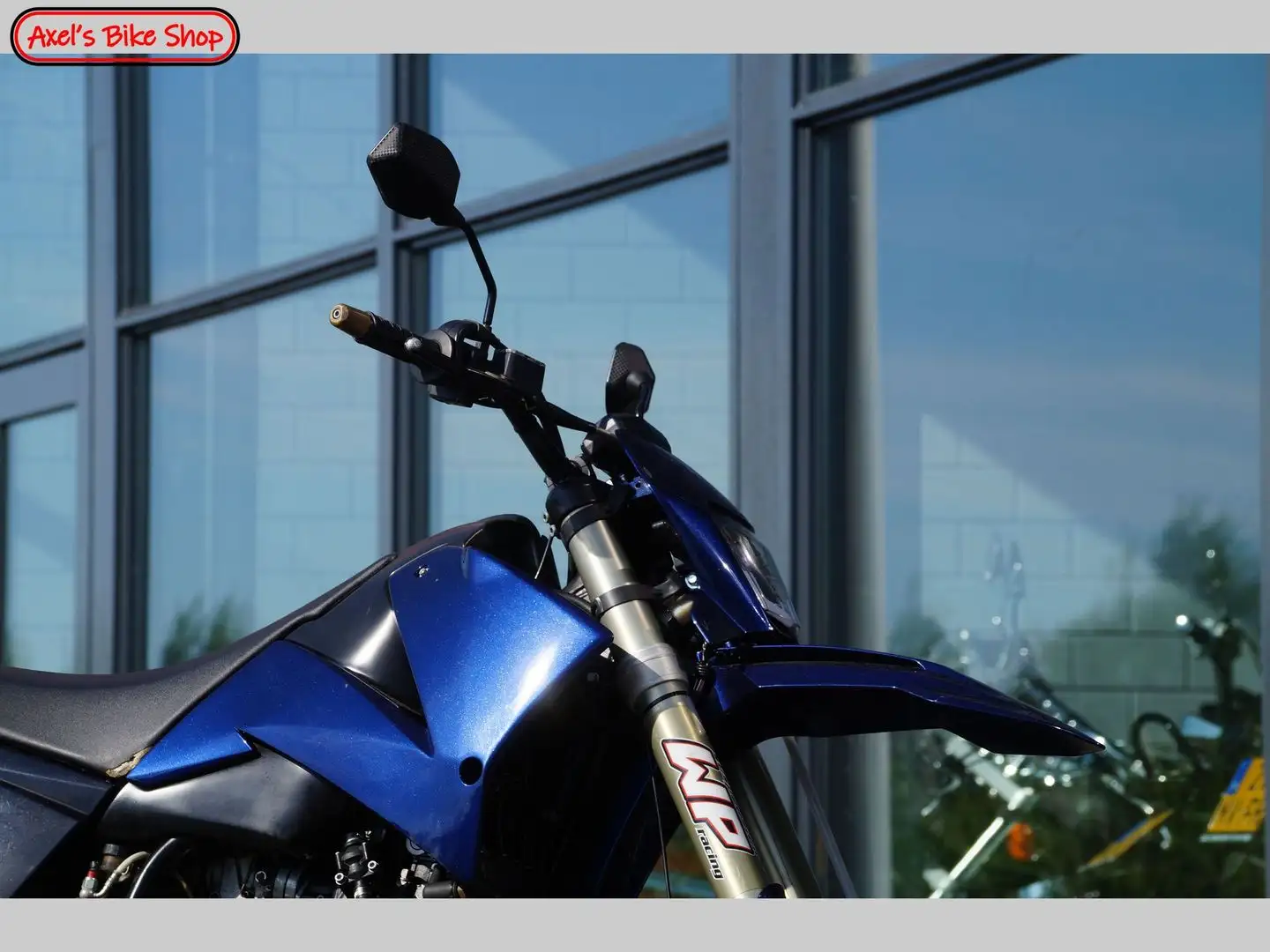 KTM 640 Duke II LIME Blauw - 2