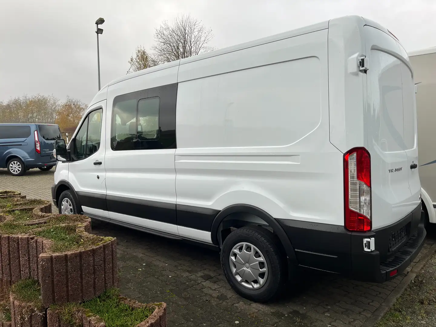 Ford Transit 350 L3 Trend DoKa Kasten Weiß - 2