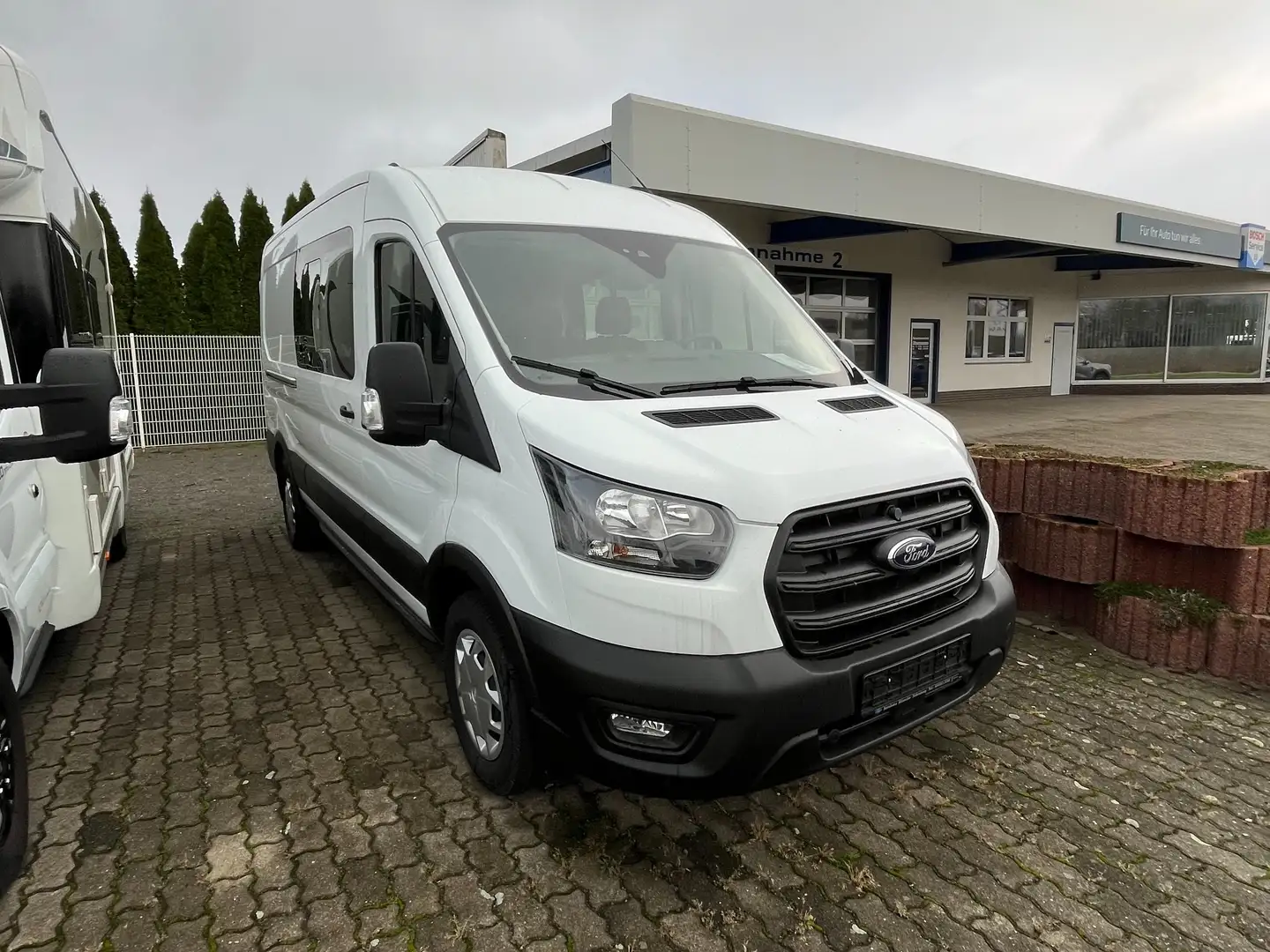 Ford Transit 350 L3 Trend DoKa Kasten Weiß - 1