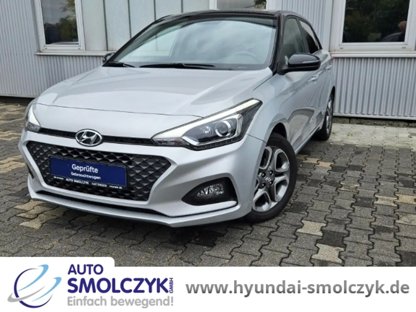Hyundai i20 ADVANTAGE PLUS 1.2 BLUETOOTH+KAMERA+AHK Argent - 2