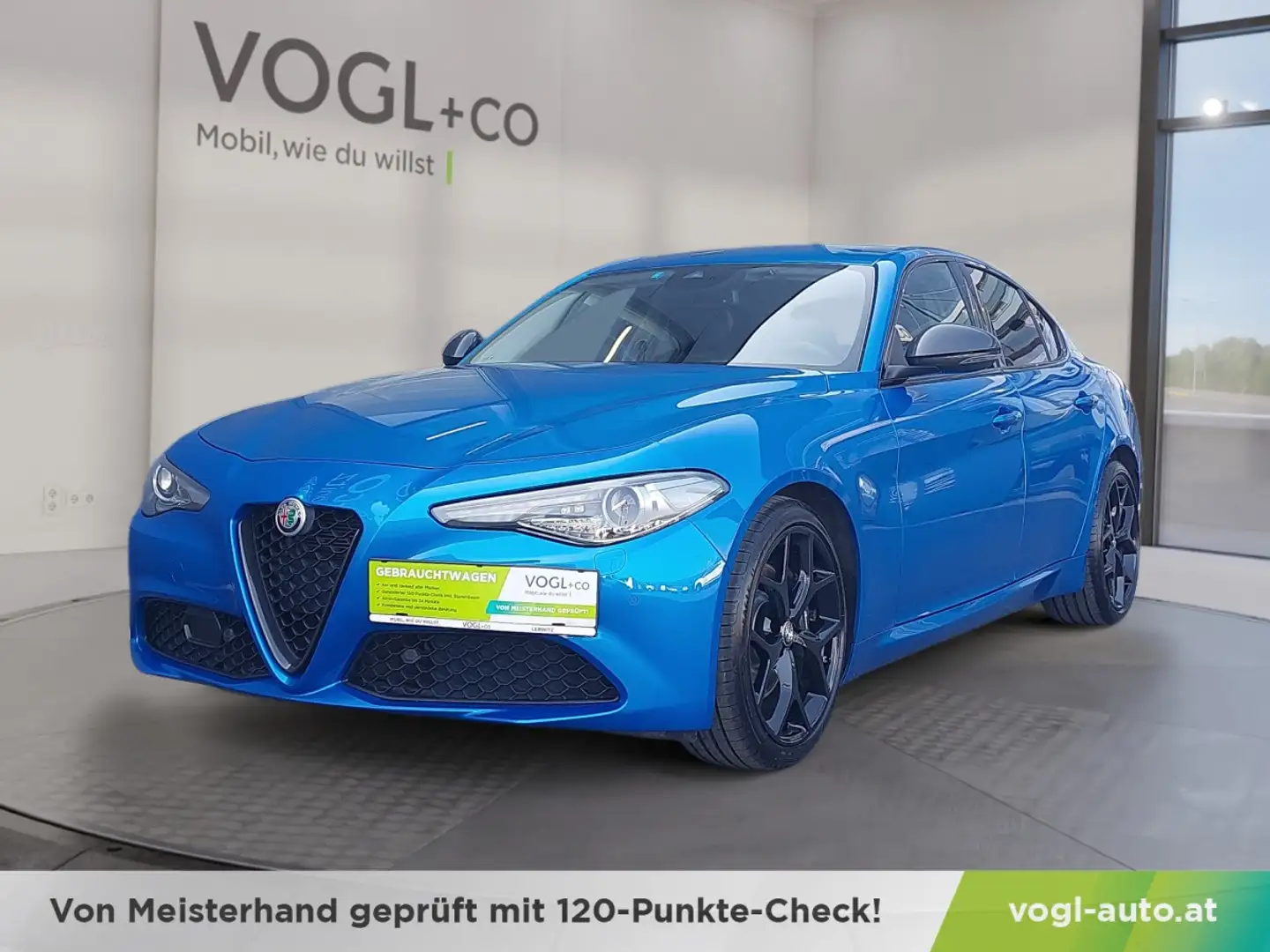 Alfa Romeo Giulia B-Tech 2.2 190 ATX RWD Blau - 1